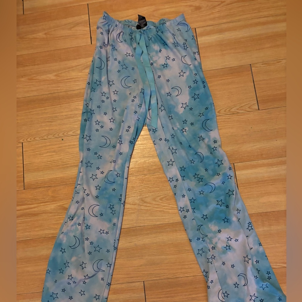 Light blue star PJs